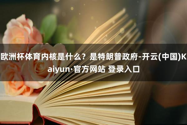 欧洲杯体育内核是什么？是特朗普政府-开云(中国)Kaiyun·官方网站 登录入口